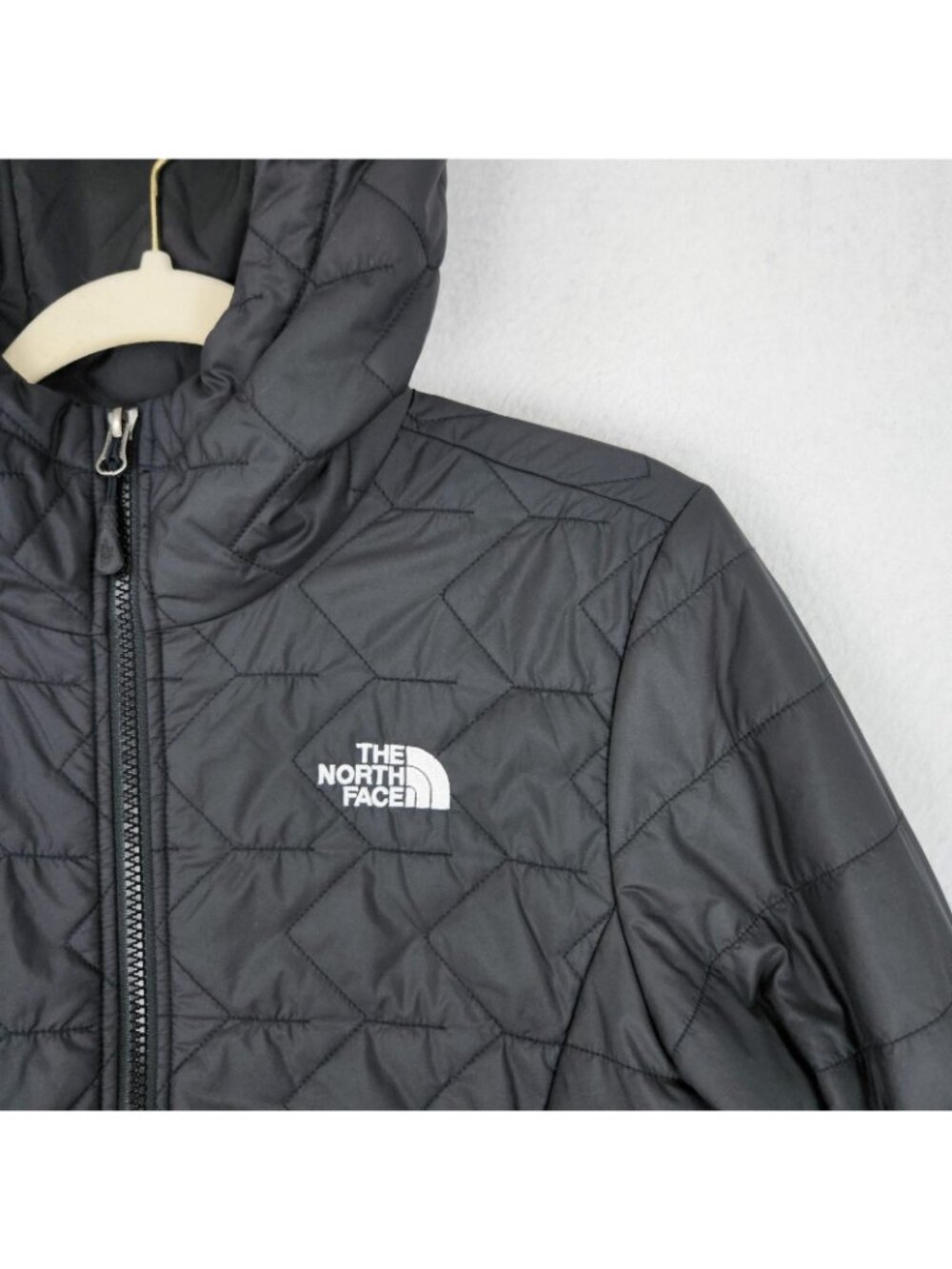 The North Face Jackets Womens Medium Black Tamburello Puffer Parka Hooded - Picture 2 of 15